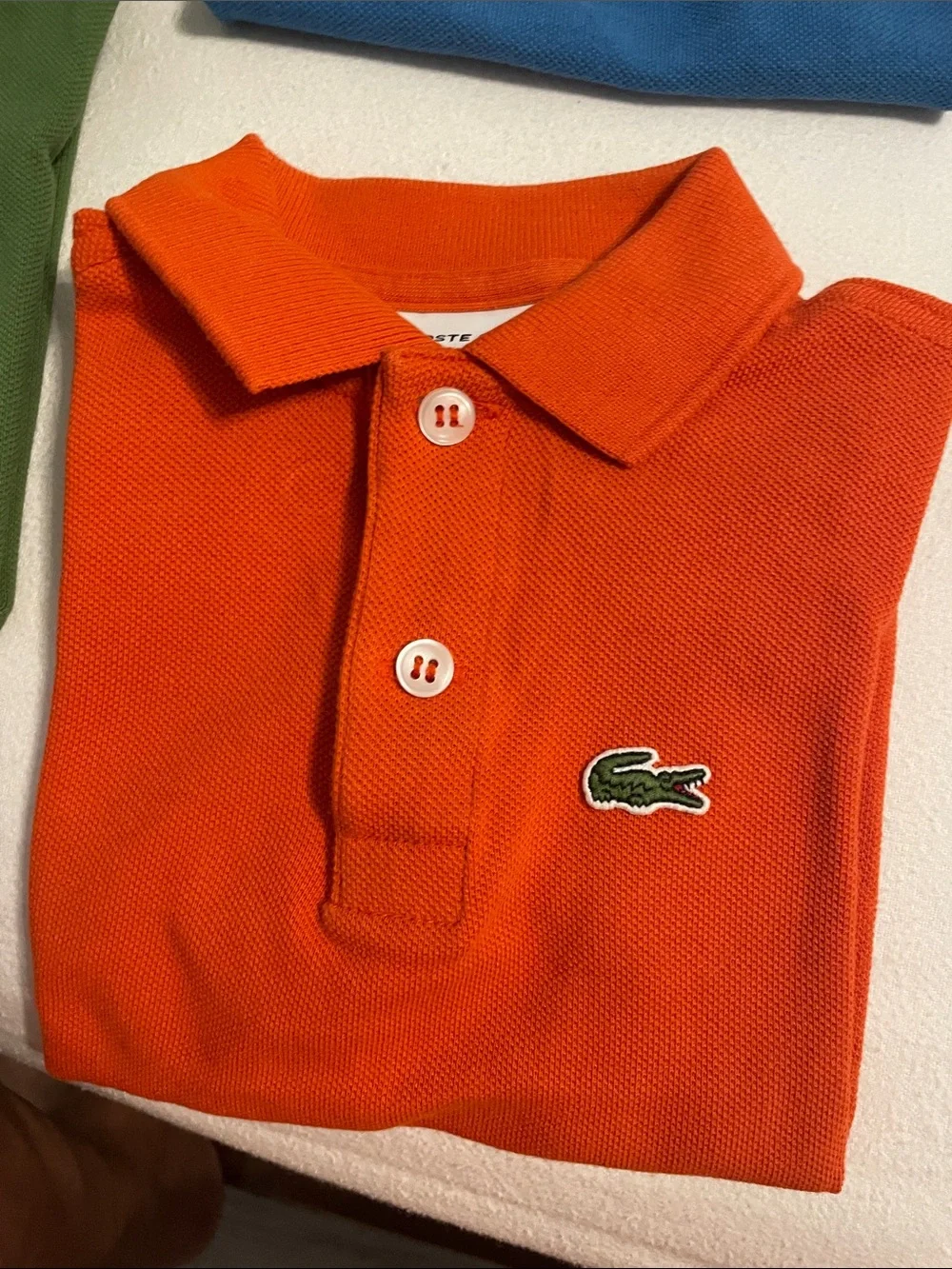 Lacoste wear five crocodile